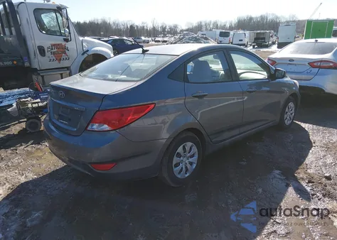 2017 Hyundai Accent Se z USA, uszkodzony, nr VIN KMHCT4AE0HU239134